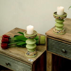 Wooden Candle Stand